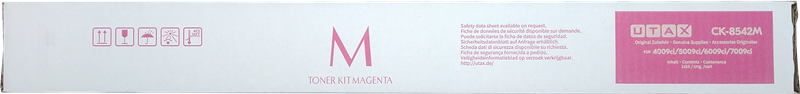 Original Utax CK-8542M / 1T0C2JBUT0 Toner Magenta