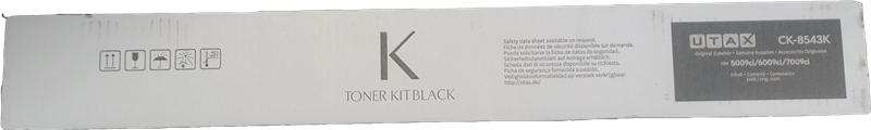 Original Utax CK-8543K / 1T0C2G0UT0 Toner Schwarz