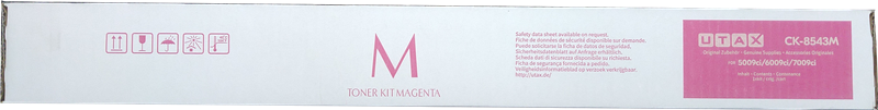 Original Utax CK-8543M / 1T0C2GBUT0 Toner Magenta