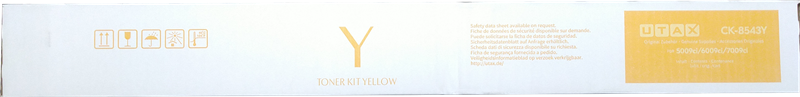 Original Utax CK-8543Y / 1T0C2GAUT0 Toner Gelb