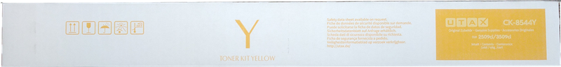 Original Utax CK-8544Y / 1T0C2MAUT1 Toner Gelb