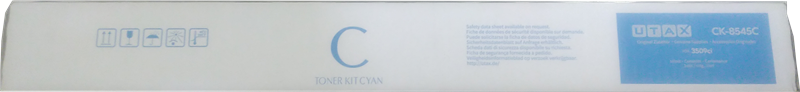 Original Utax CK-8545C / 1T0C2LCUT1 Toner Cyan