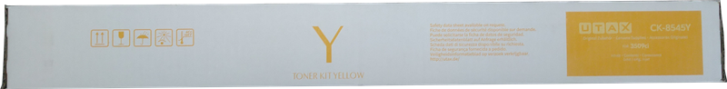 Original Utax CK-8545Y / 1T0C2LAUT1 Toner Gelb