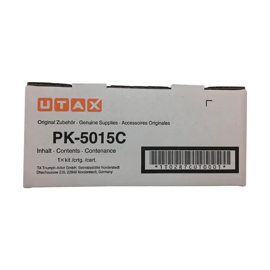 Original Utax PK-5015C Toner Cyan (1T02R7CUT0)