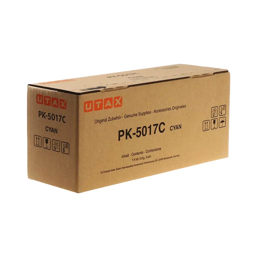 Original Utax PK-5017C Toner Cyan (1T02TVCUT0)