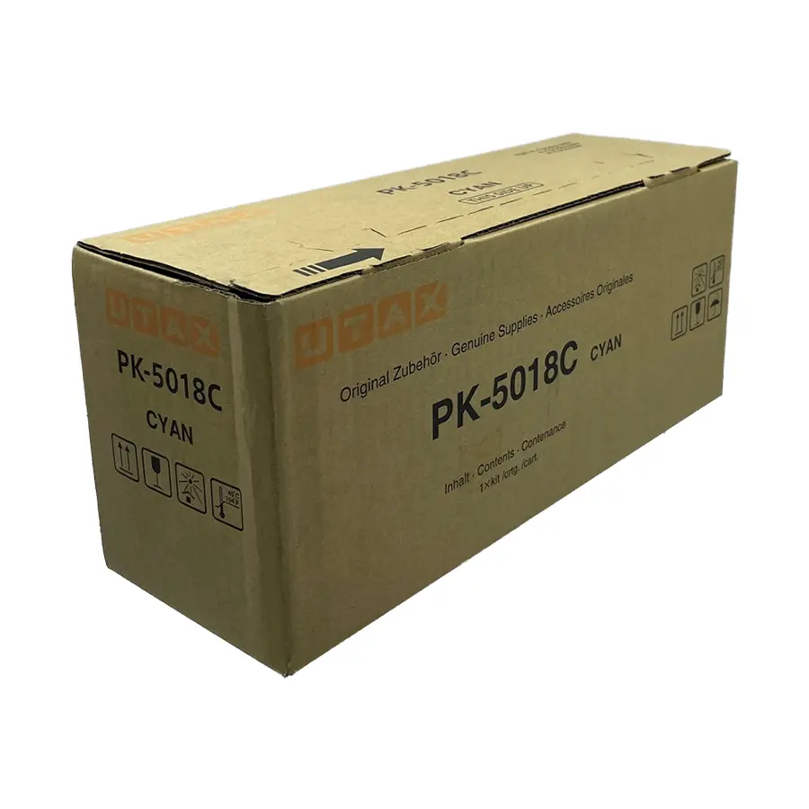 Original Utax PK-5018C Toner Cyan (1T02TWCUT0)