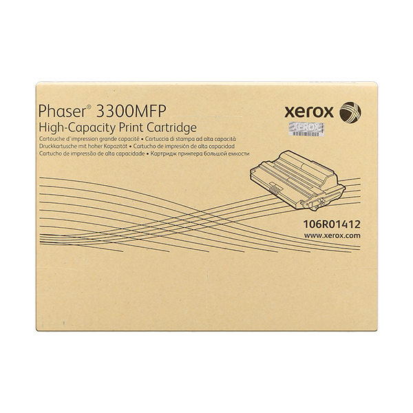 Original Xerox 106R01412 Toner Schwarz